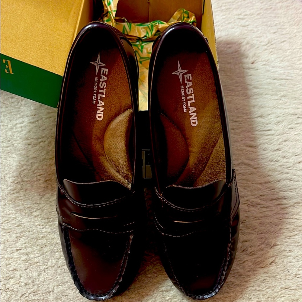 Eastland Black Loafers Classic Slip-Ons